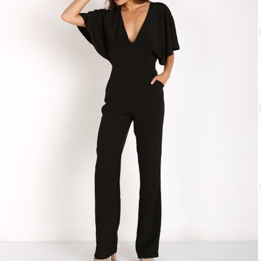 EUC THE JETSET DIARIES Sahara Jumpsuit Black S - Picture 1 of 5